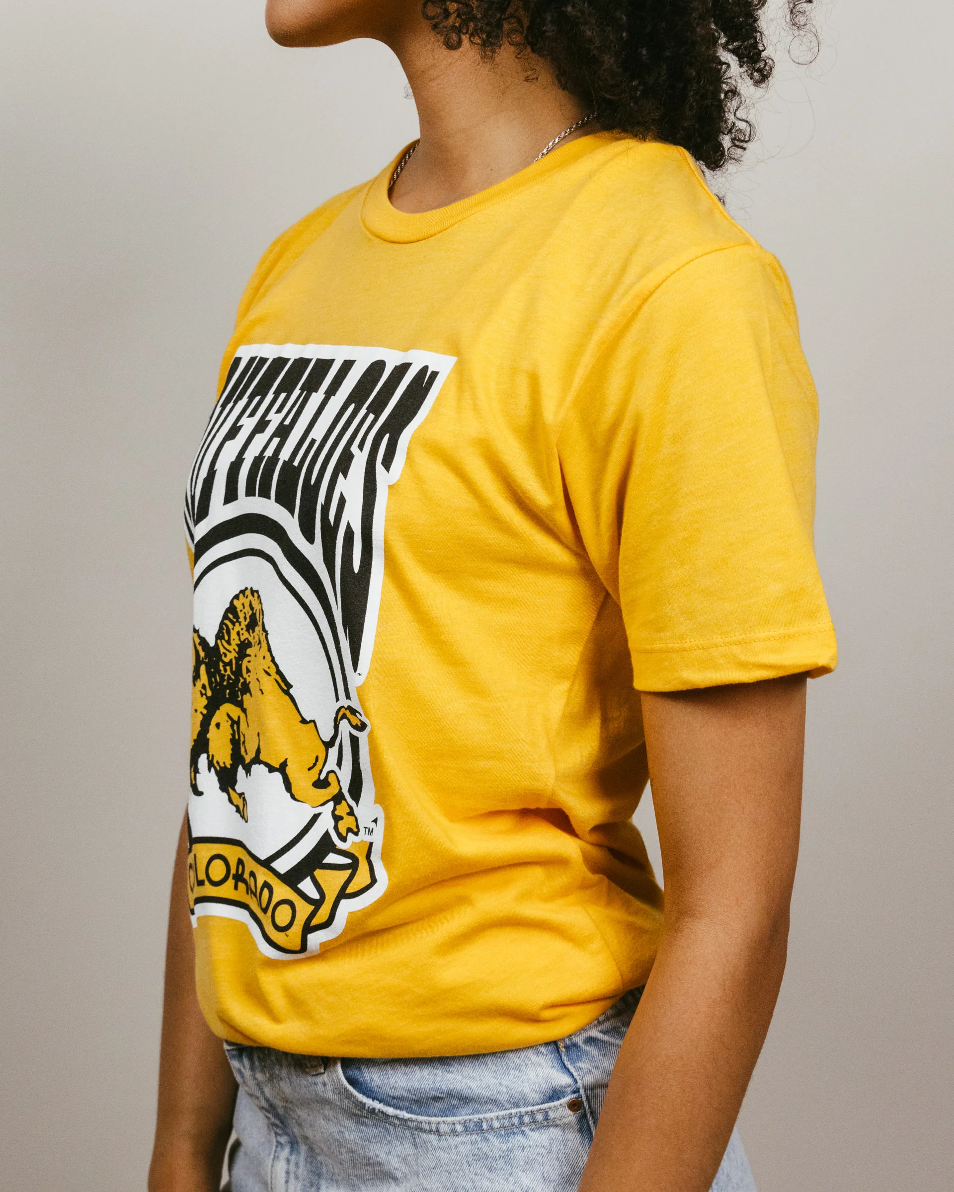 Colorado Buffaloes Cola Gold T-Shirt - Image 3