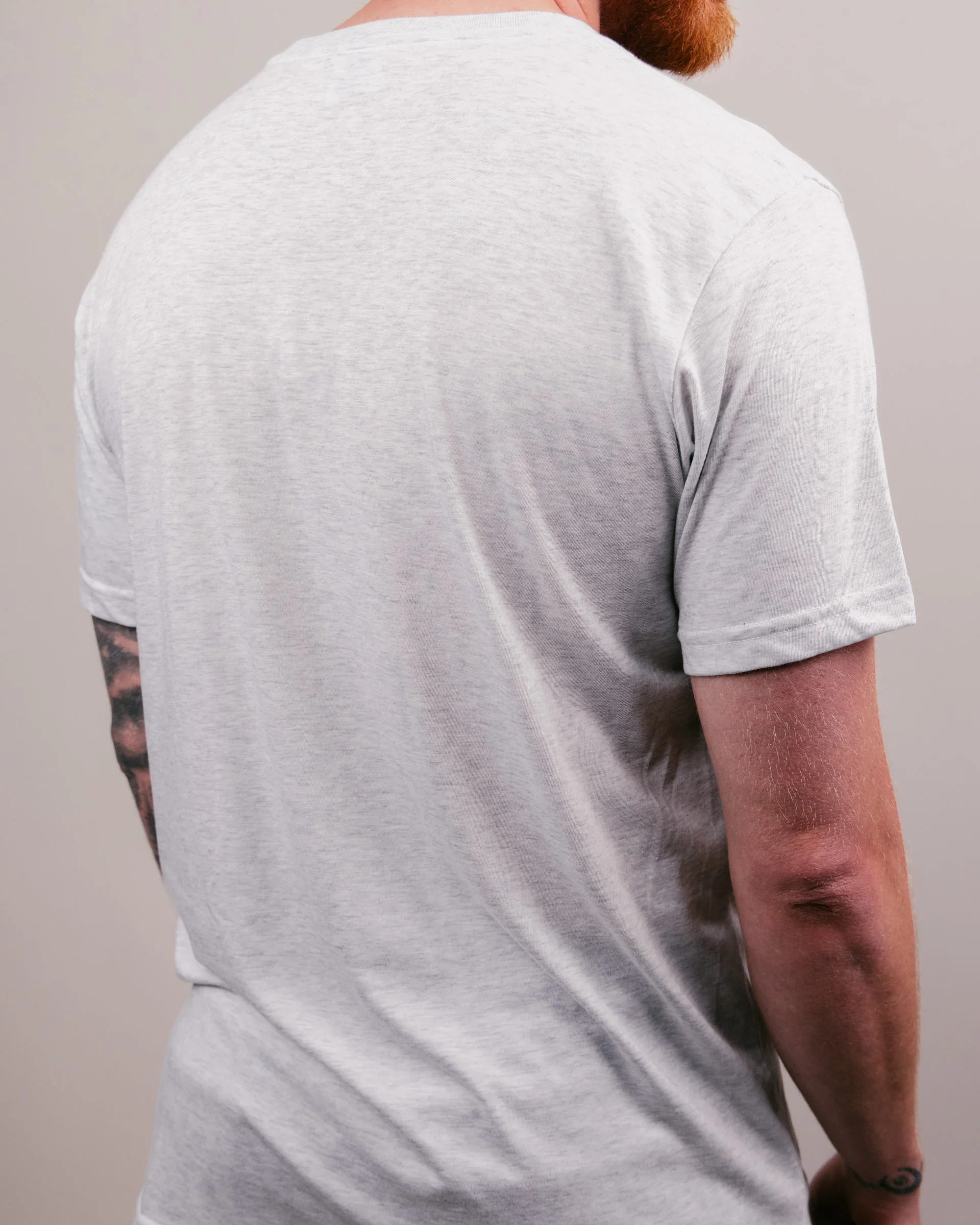 Fight for Old MU Sailor Tiger Ash Grey T-Shirt - Image 4