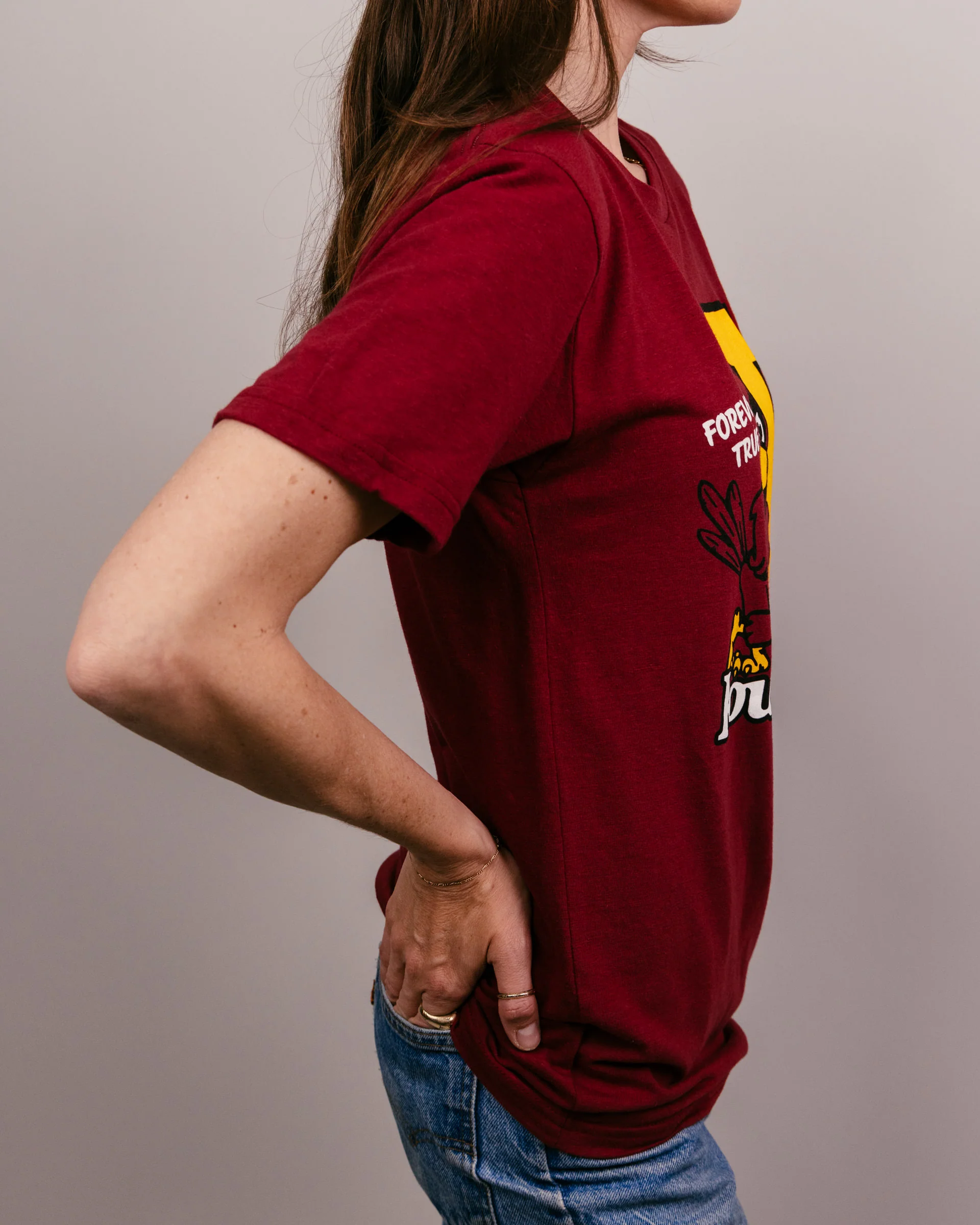 Iowa State Forever True Cardinal T-Shirt - Image 3