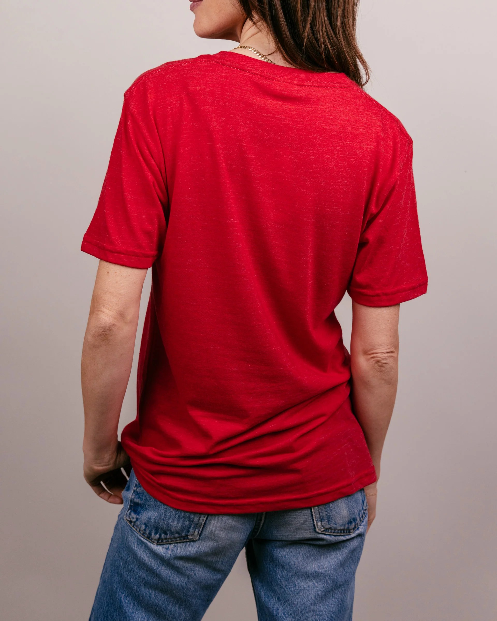 Leaning Hog Wooo Pig Sooie! Arkansas Red T-Shirt - Image 4