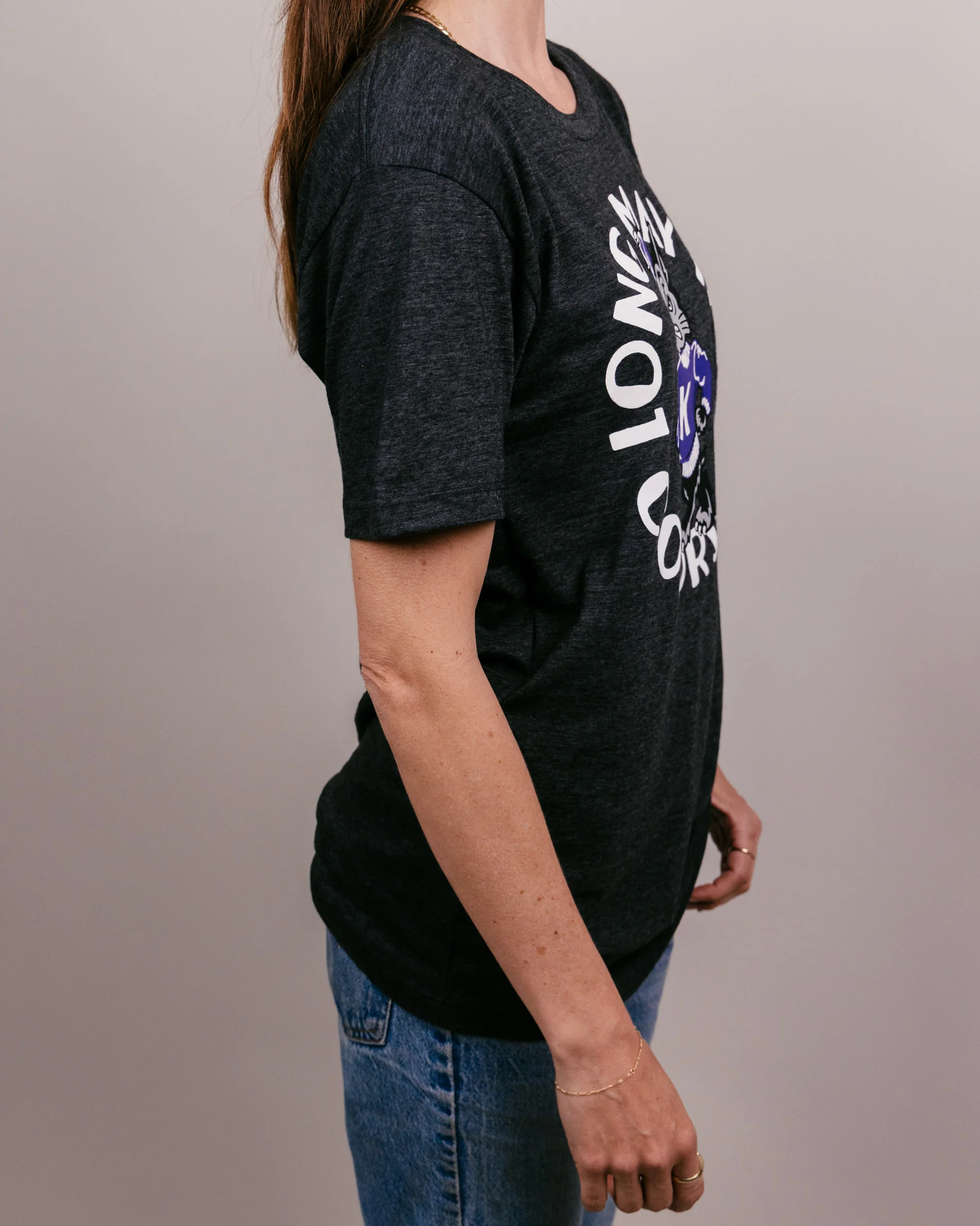 Long May the Colors Fly KSU Black T-Shirt - Image 3