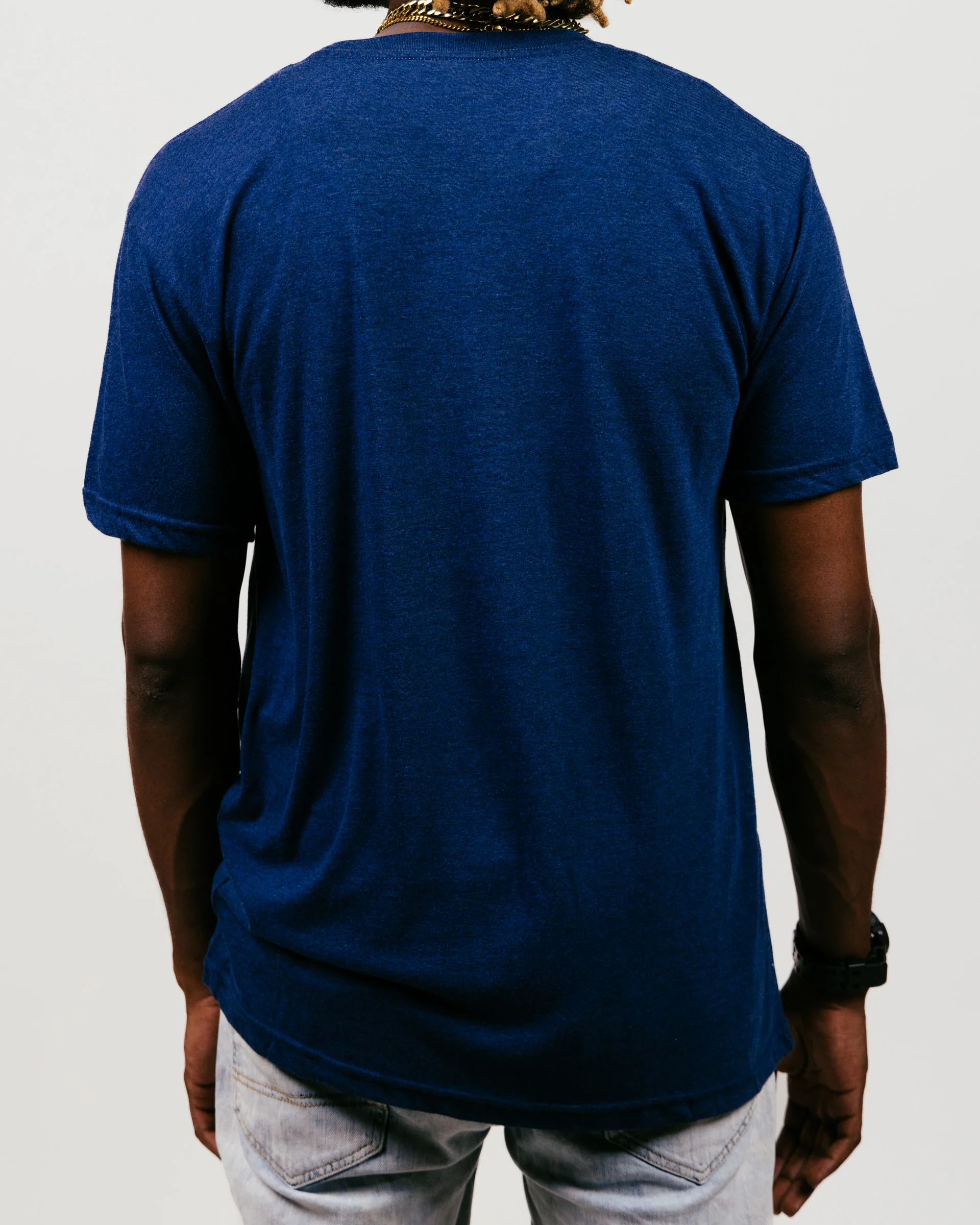 Sporting Kansas City Argyle Navy T-Shirt - Image 4