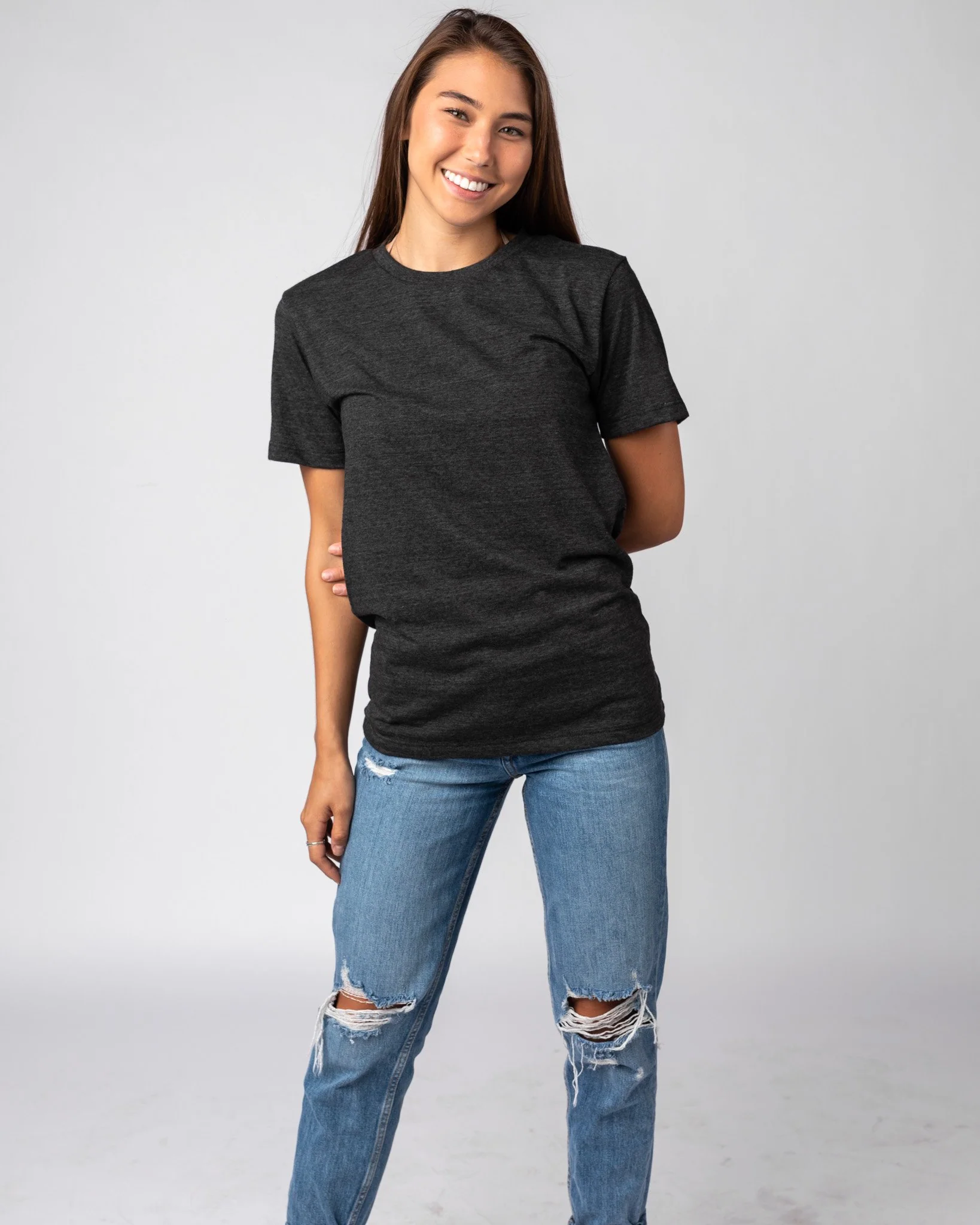 Vintage Black Unisex Essential T-Shirt - Image 4