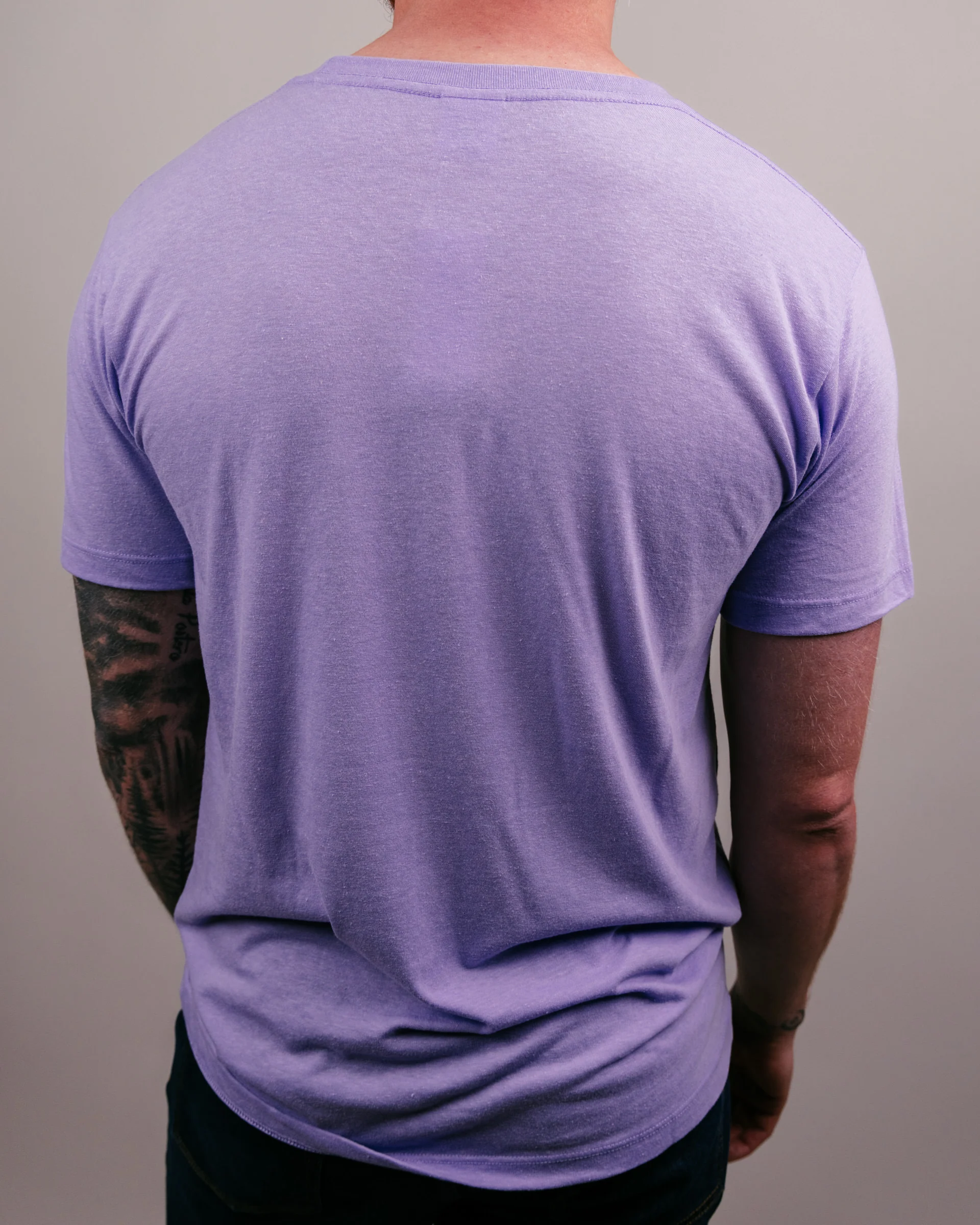 Wildcats Football Helmet KSU Lavender T-Shirt - Image 4